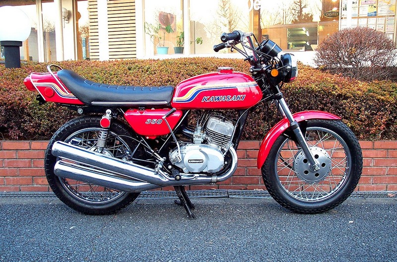 moto kawasaki 350 s2